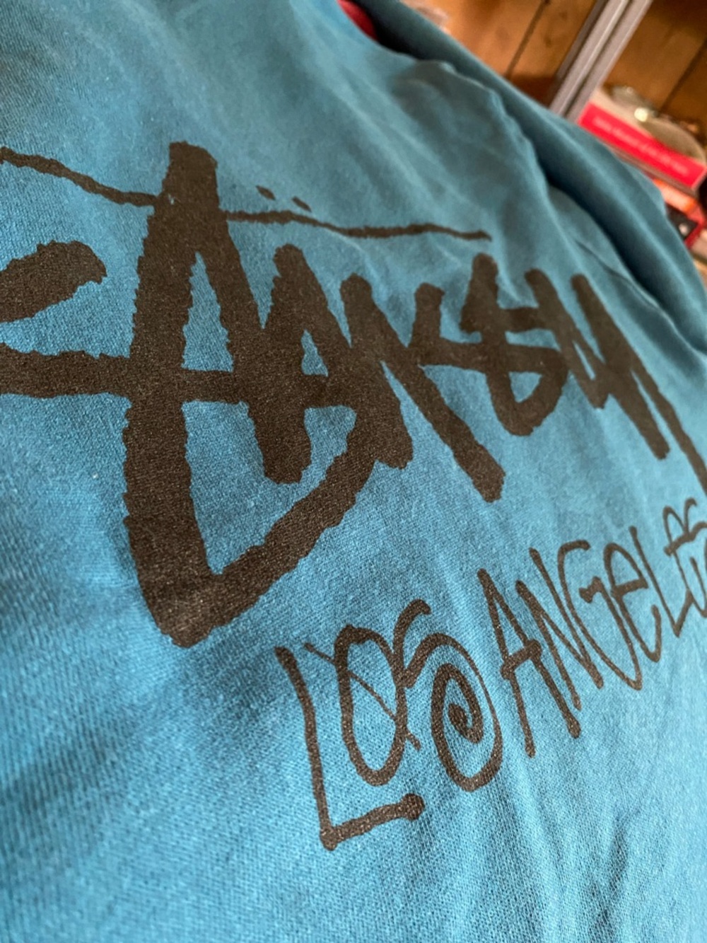🆕 STUSSY Hoodie Stüssy LA Chapter Hooded Full zip up Sweatshirt crazy rare - Picture 5 of 11